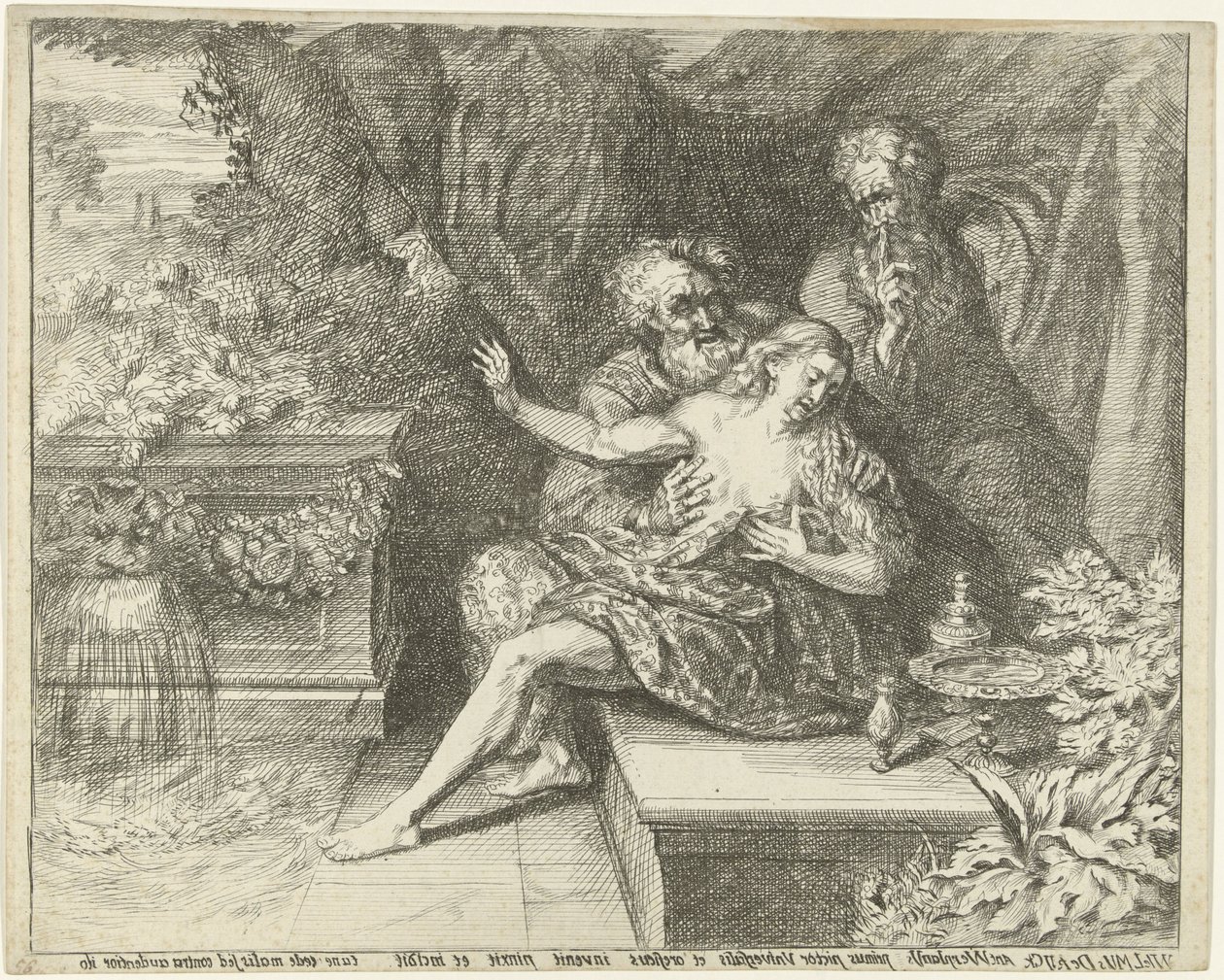 Zuzanna i Starsi autorstwa Willem de Ryck