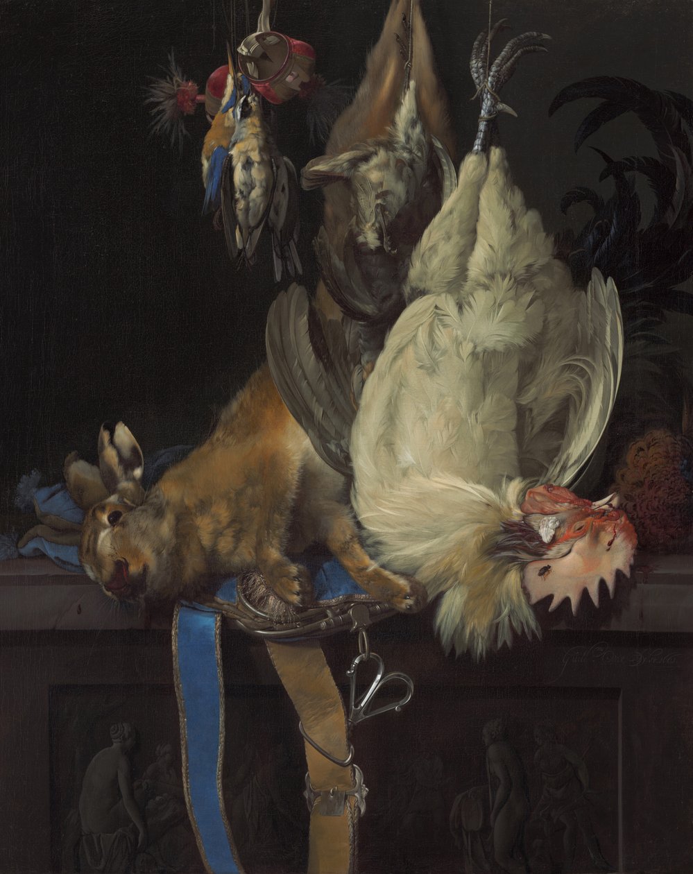 Martwa natura z martwą grą, 1661. autorstwa Willem van Aelst