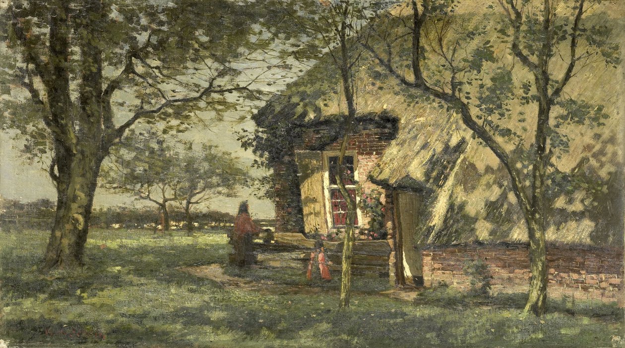 Dom wiejski autorstwa Willem van Schaik