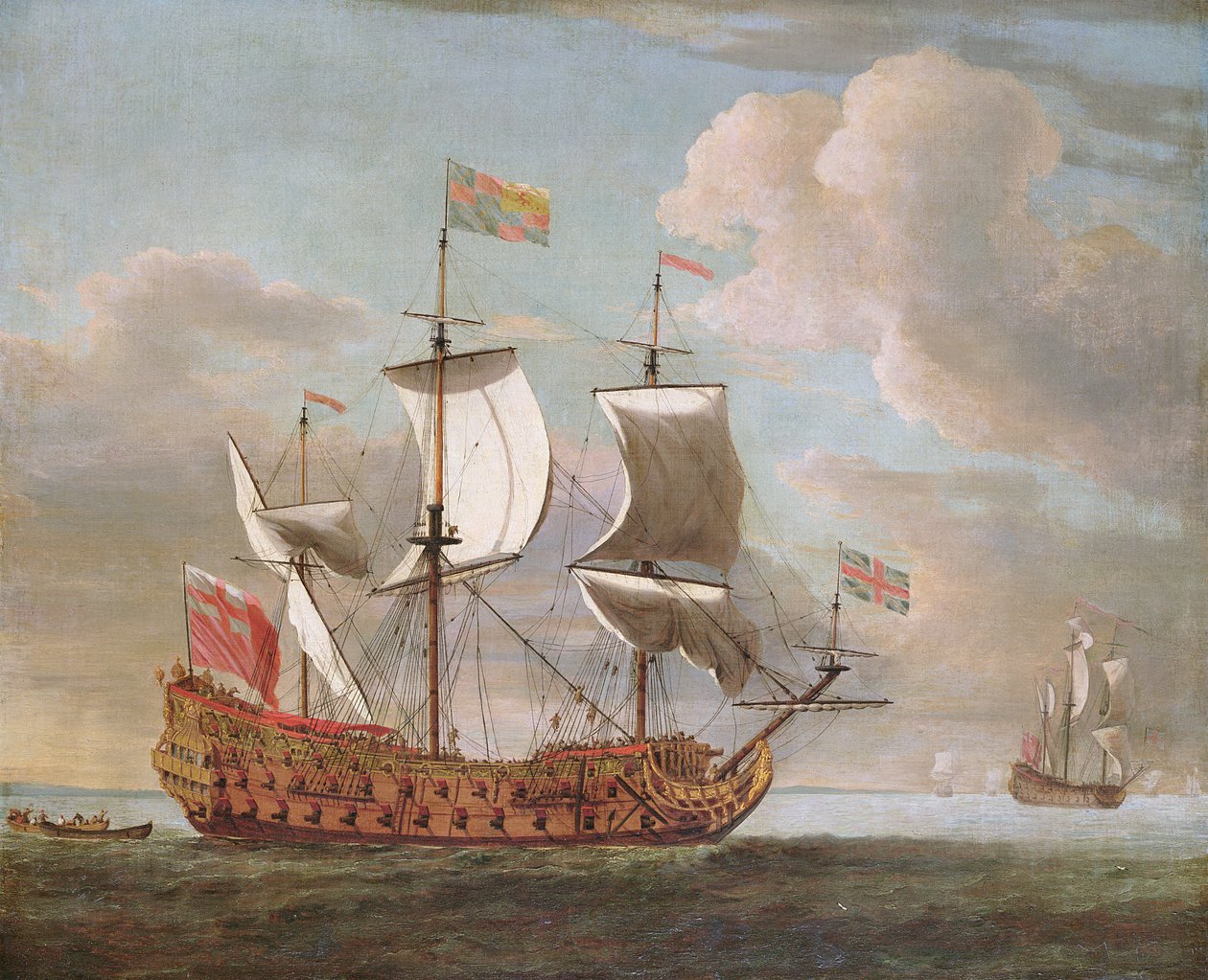 Nieznany obraz autorstwa Willem van de Velde