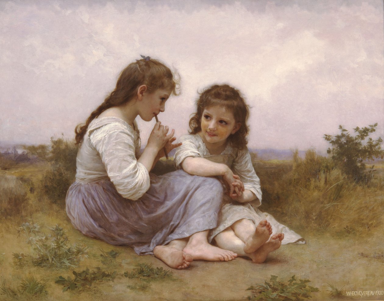 Sielanka dzieciństwa autorstwa William Adolphe Bouguereau