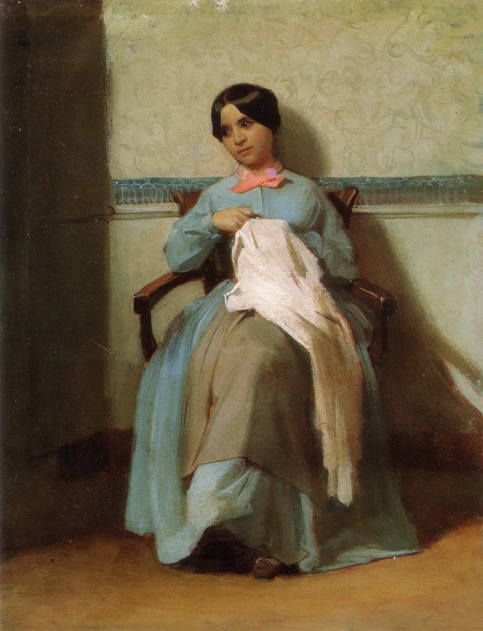 Portret Léonie Bouguereau autorstwa William Adolphe Bouguereau