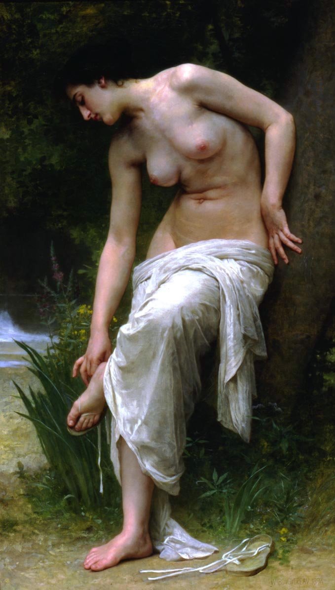 Po kąpieli autorstwa William Adolphe Bouguereau