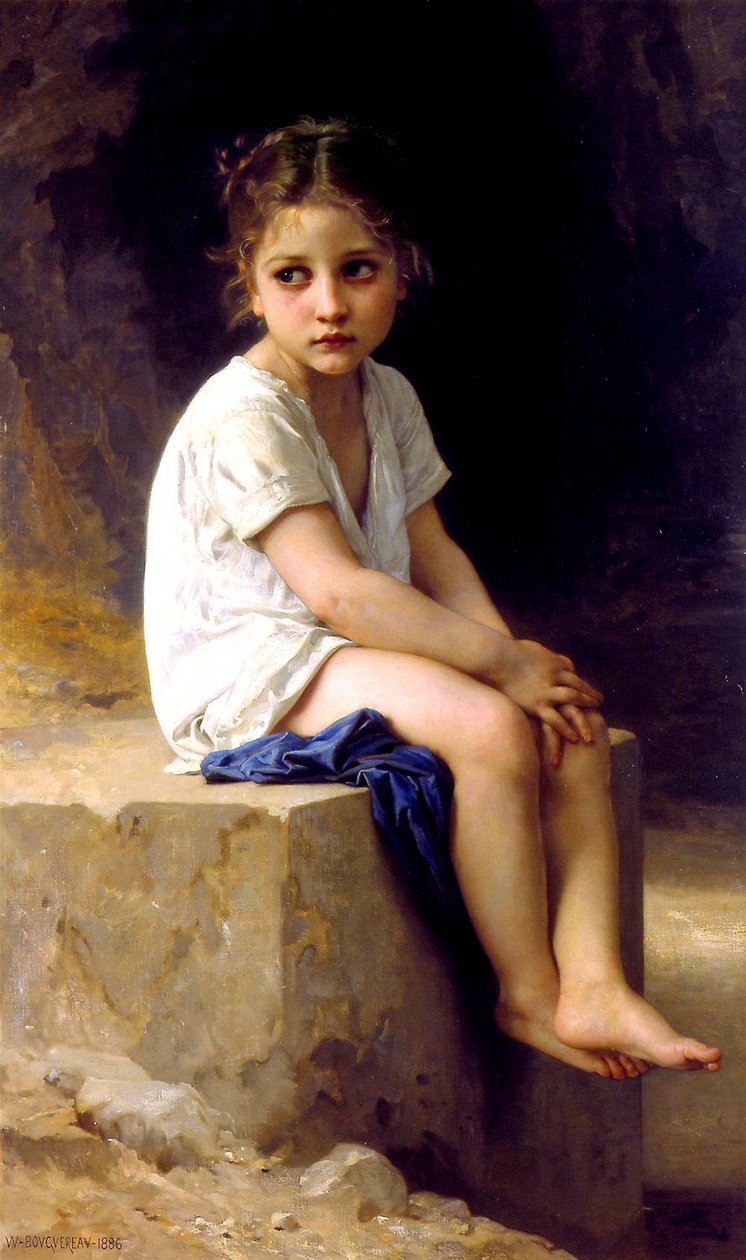 U stóp klifu autorstwa William Adolphe Bouguereau