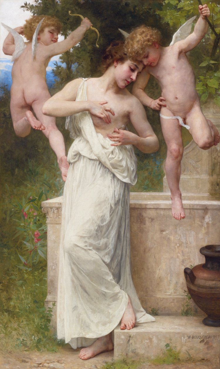 Miłosne urazy autorstwa William Adolphe Bouguereau