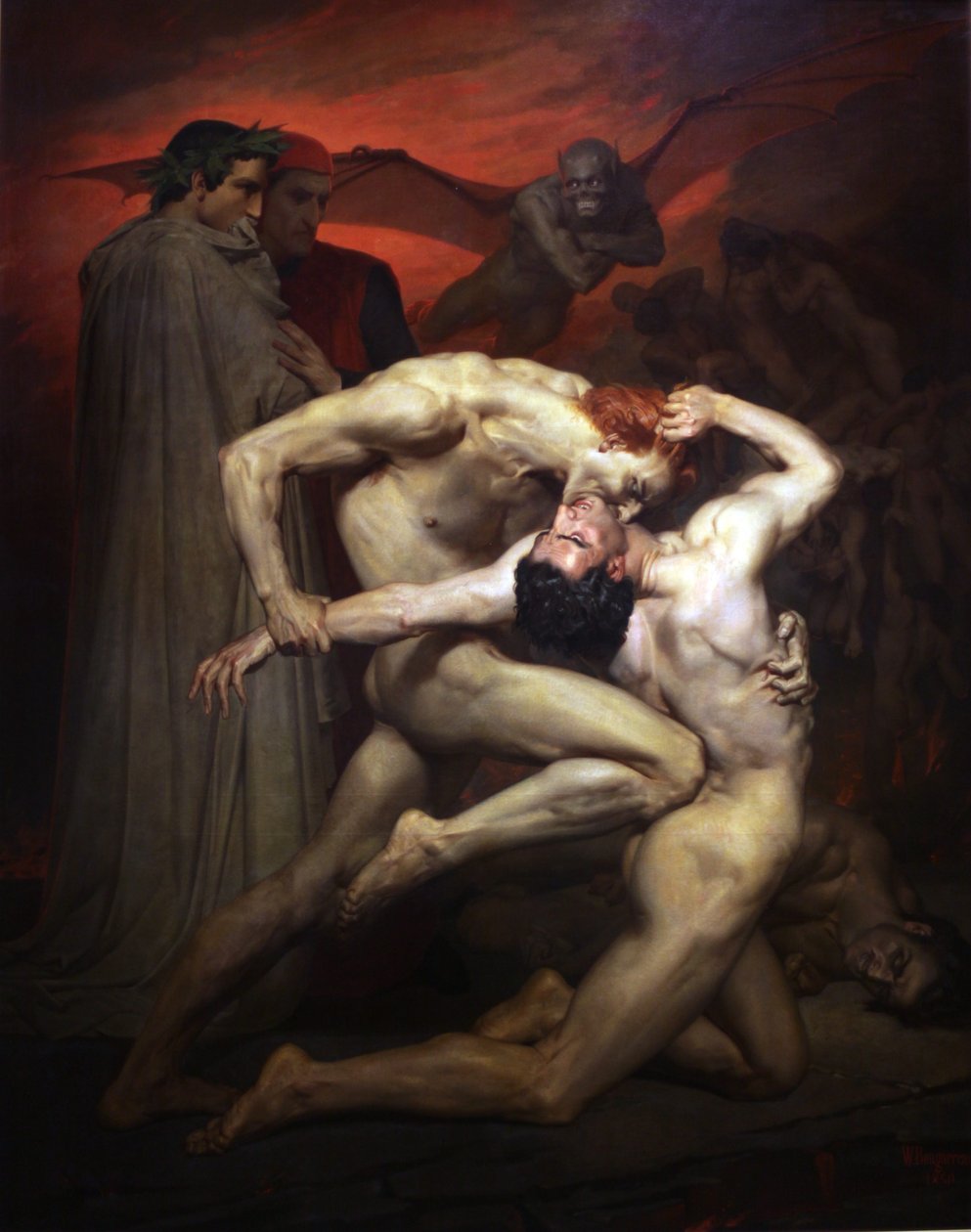 Dante i Wergiliusz autorstwa William Adolphe Bouguereau