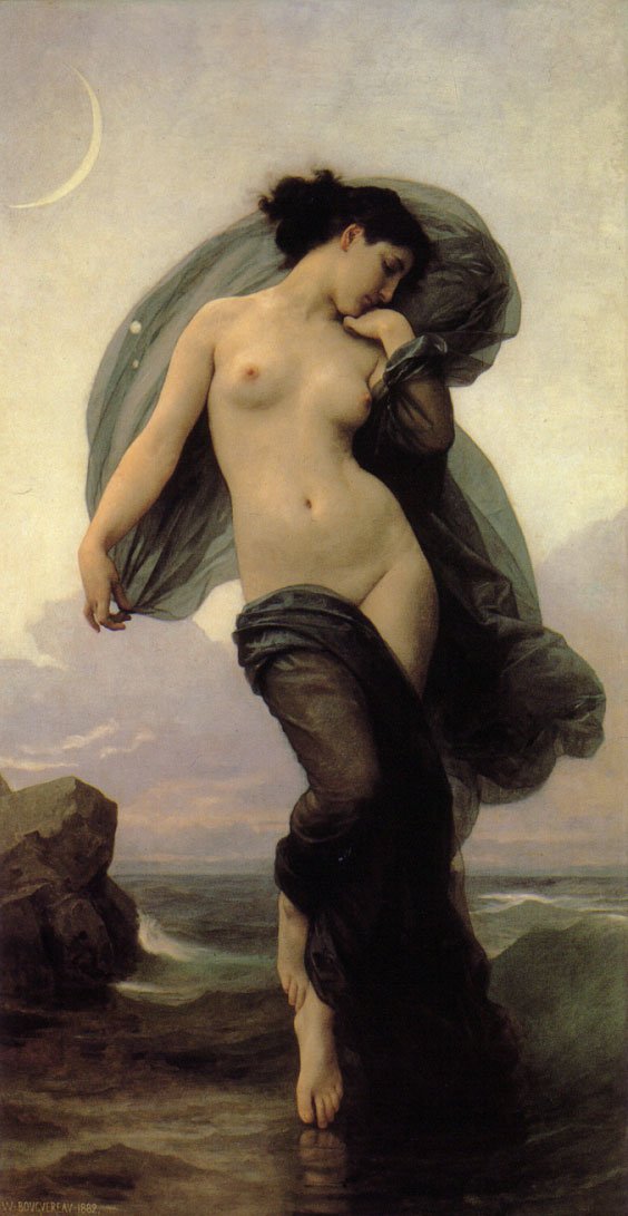Wieczorny nastrój autorstwa William Adolphe Bouguereau