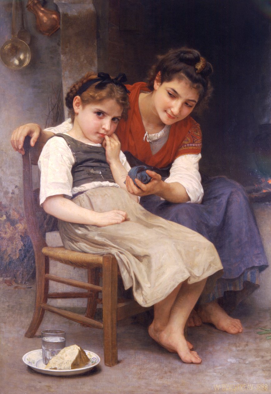 Mały Sulky autorstwa William Adolphe Bouguereau