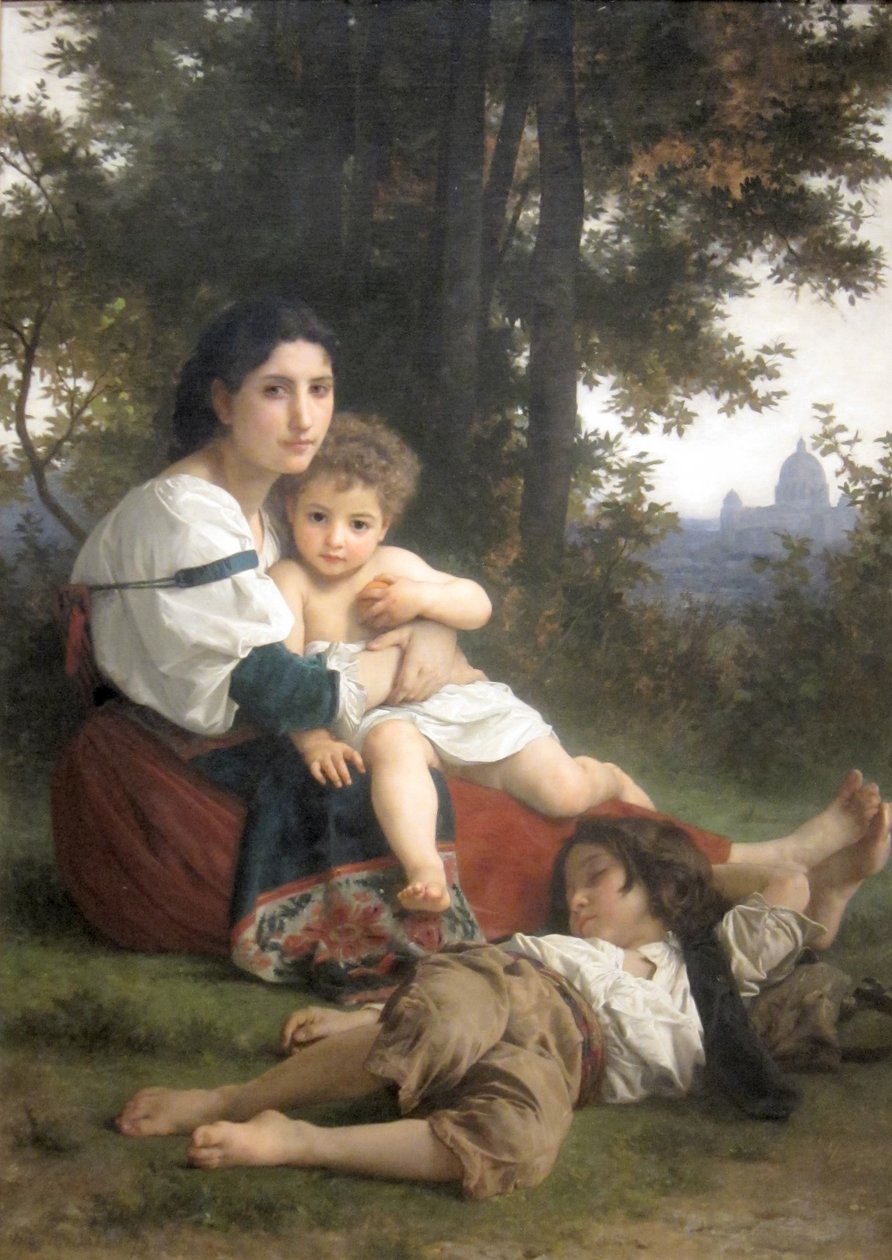 Odpoczynek autorstwa William Adolphe Bouguereau