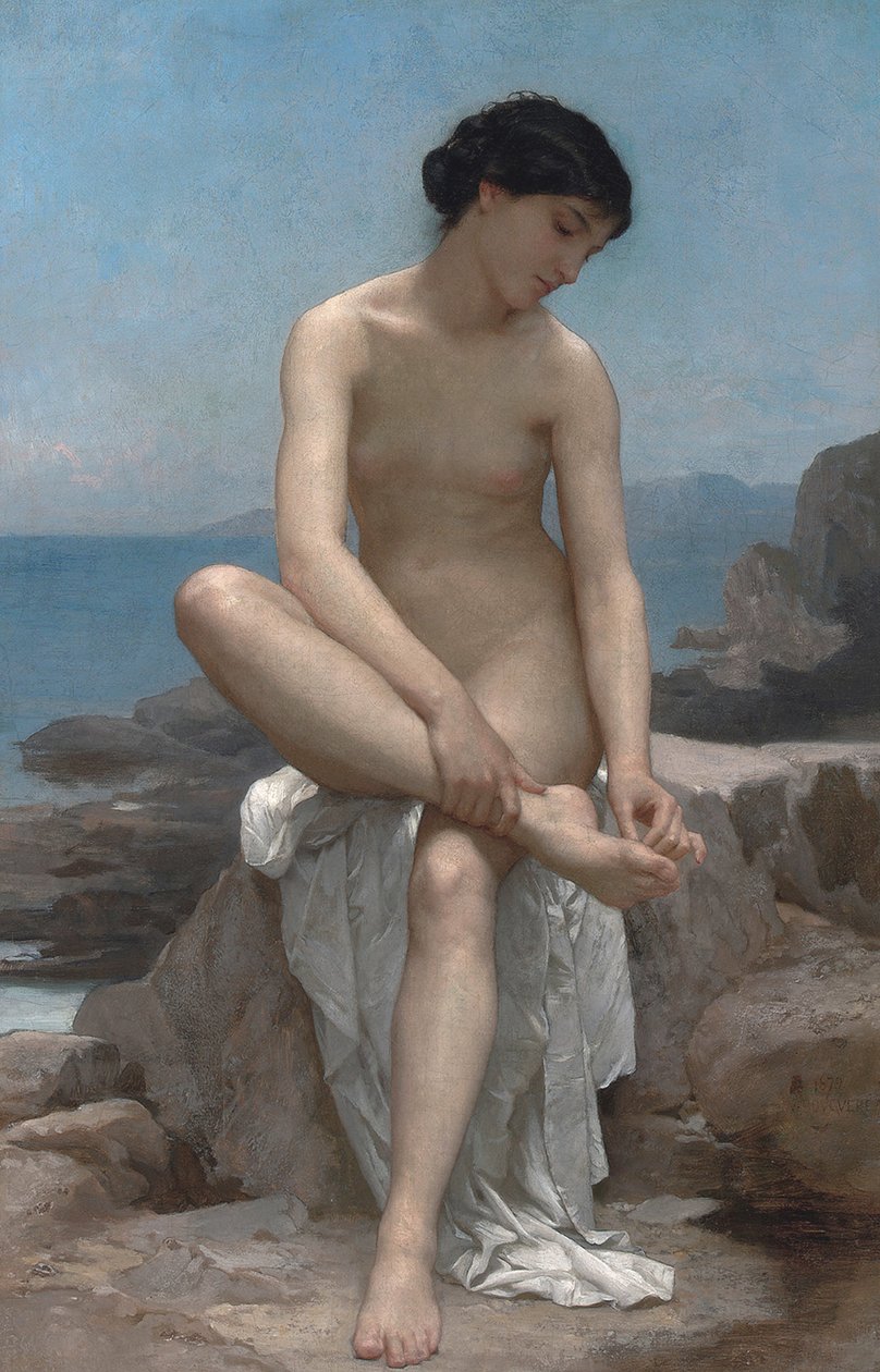 Kąpiący się autorstwa William Adolphe Bouguereau