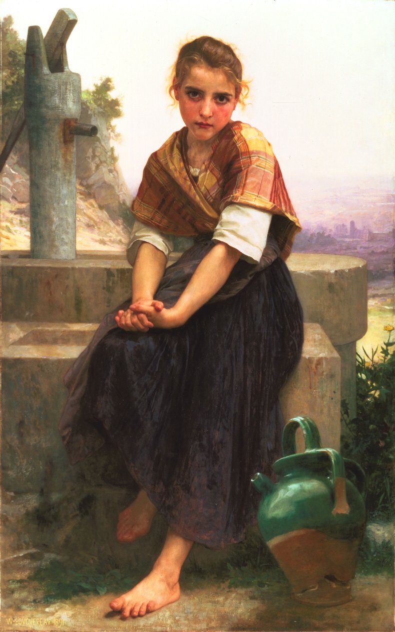 Zepsuty dzban autorstwa William Adolphe Bouguereau