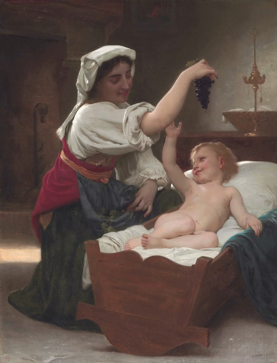 Kiść winogron autorstwa William Adolphe Bouguereau