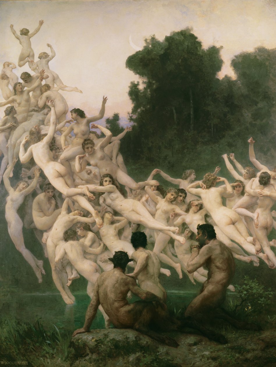 Ореадсполи autorstwa William Adolphe Bouguereau