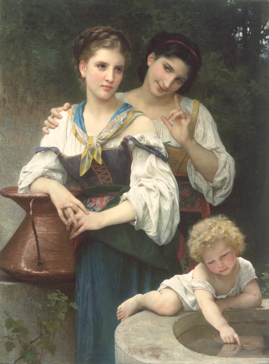 Tajemnica autorstwa William Adolphe Bouguereau
