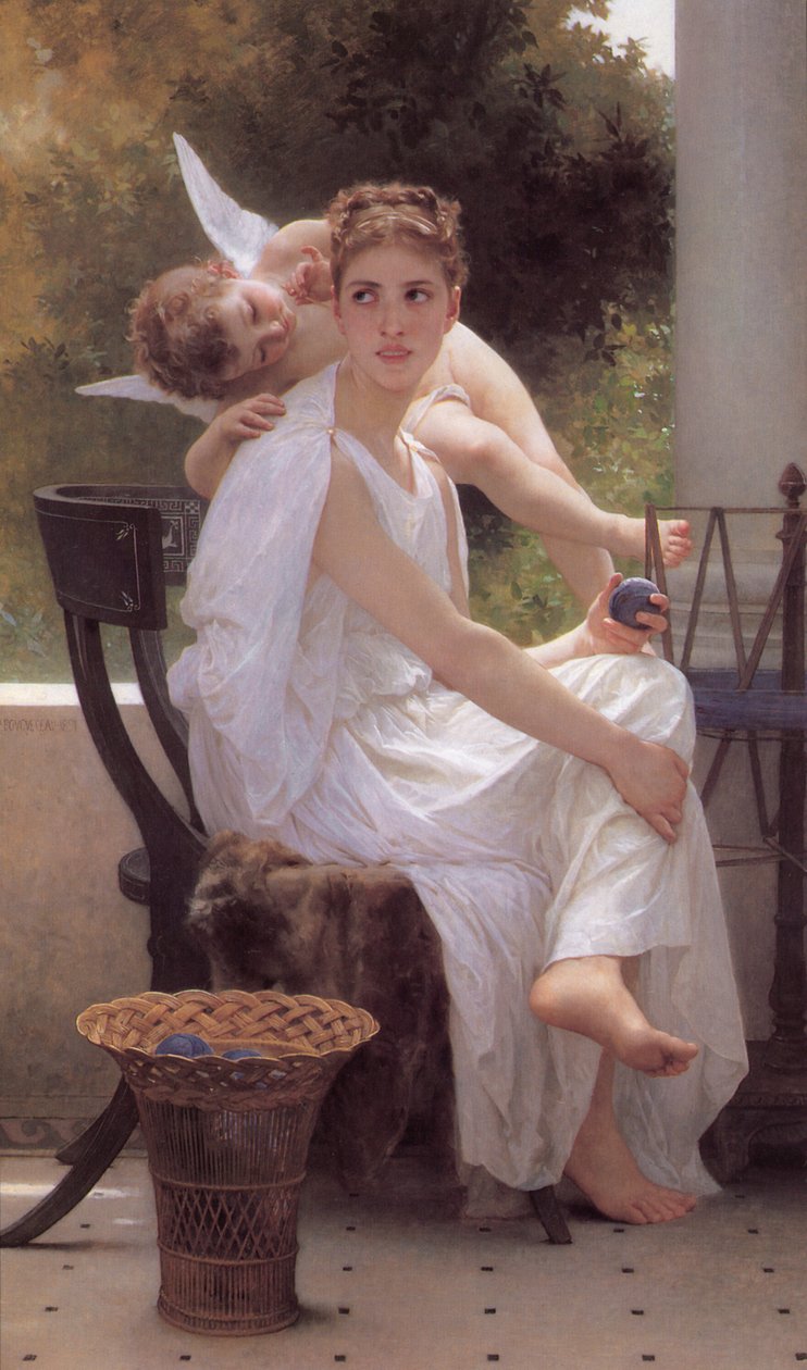 Przerwana praca autorstwa William Adolphe Bouguereau