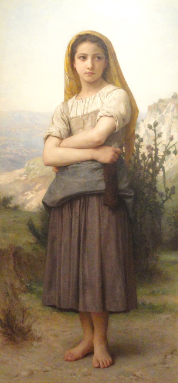 Młoda dziewczyna autorstwa William Adolphe Bouguereau