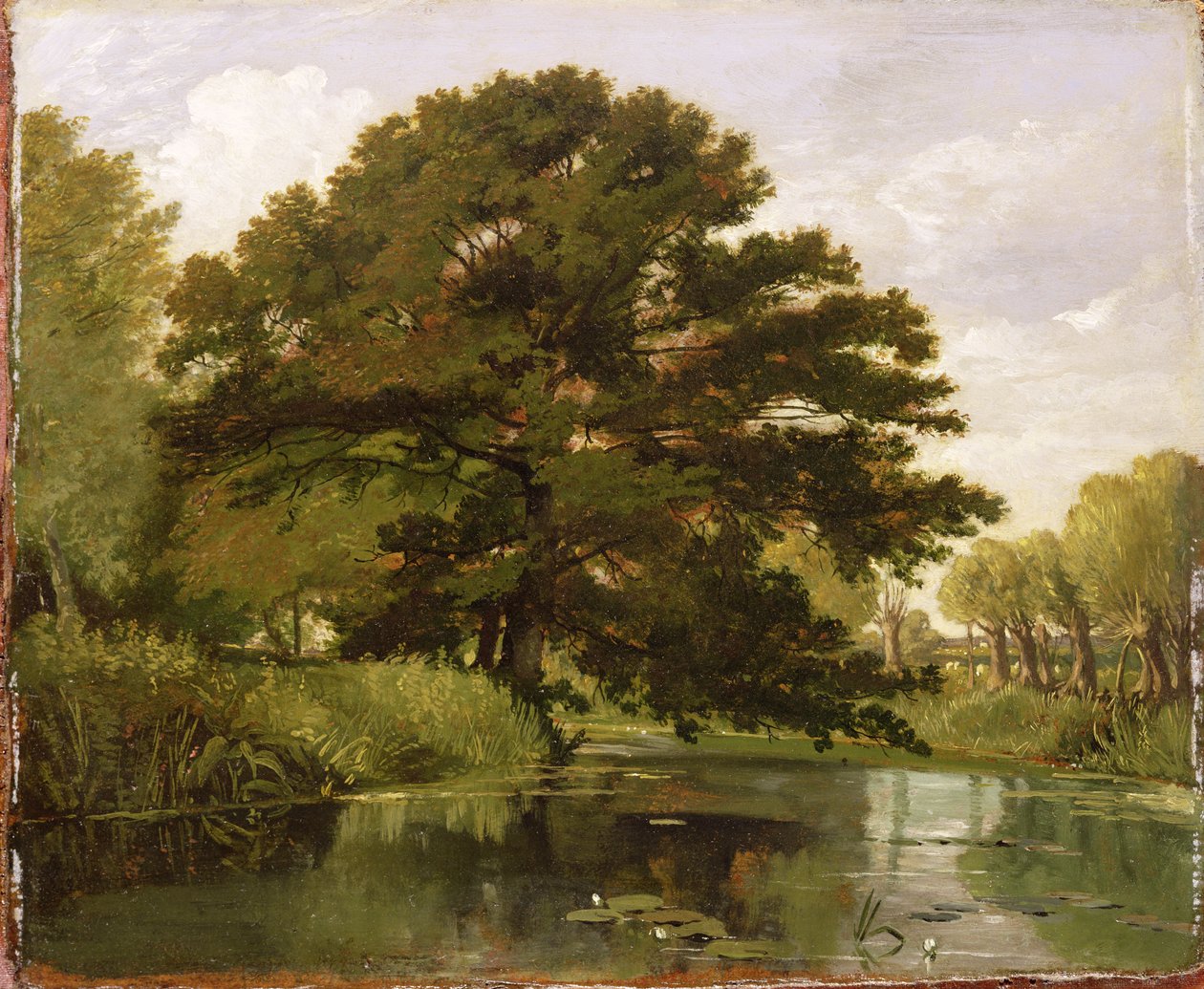 Na Isis, Waterperry, Oxfordshire, 1806 autorstwa William Alfred Delamotte