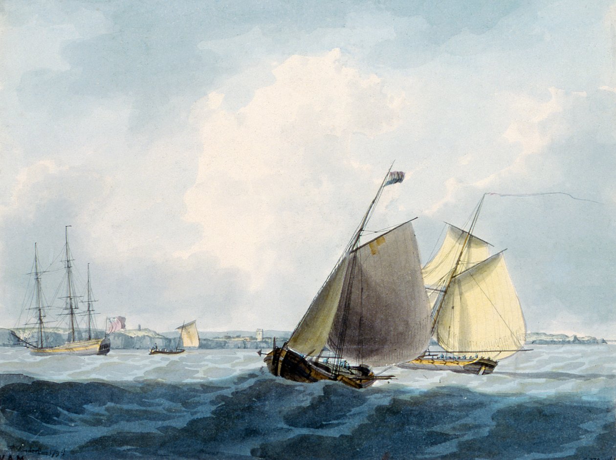 Wysyłka z Cromer, Norfolk autorstwa William Anderson