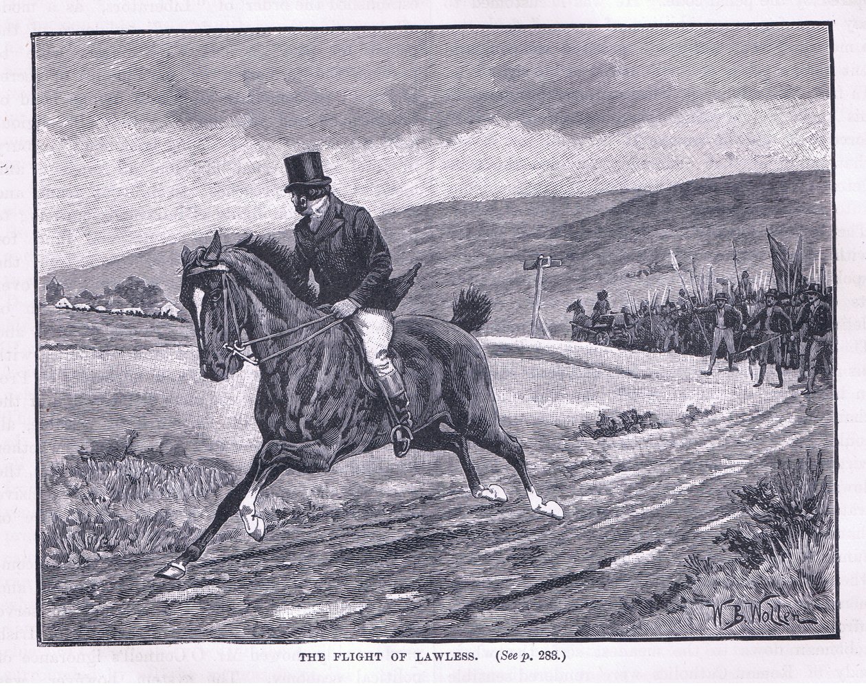 Lot bezprawia autorstwa William Barnes Wollen