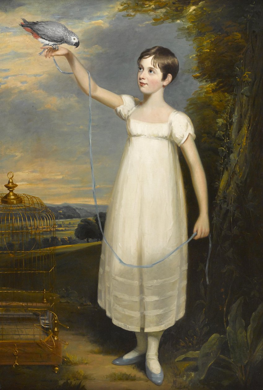 Portret Ellen Smith z Nottingham autorstwa William Beechey