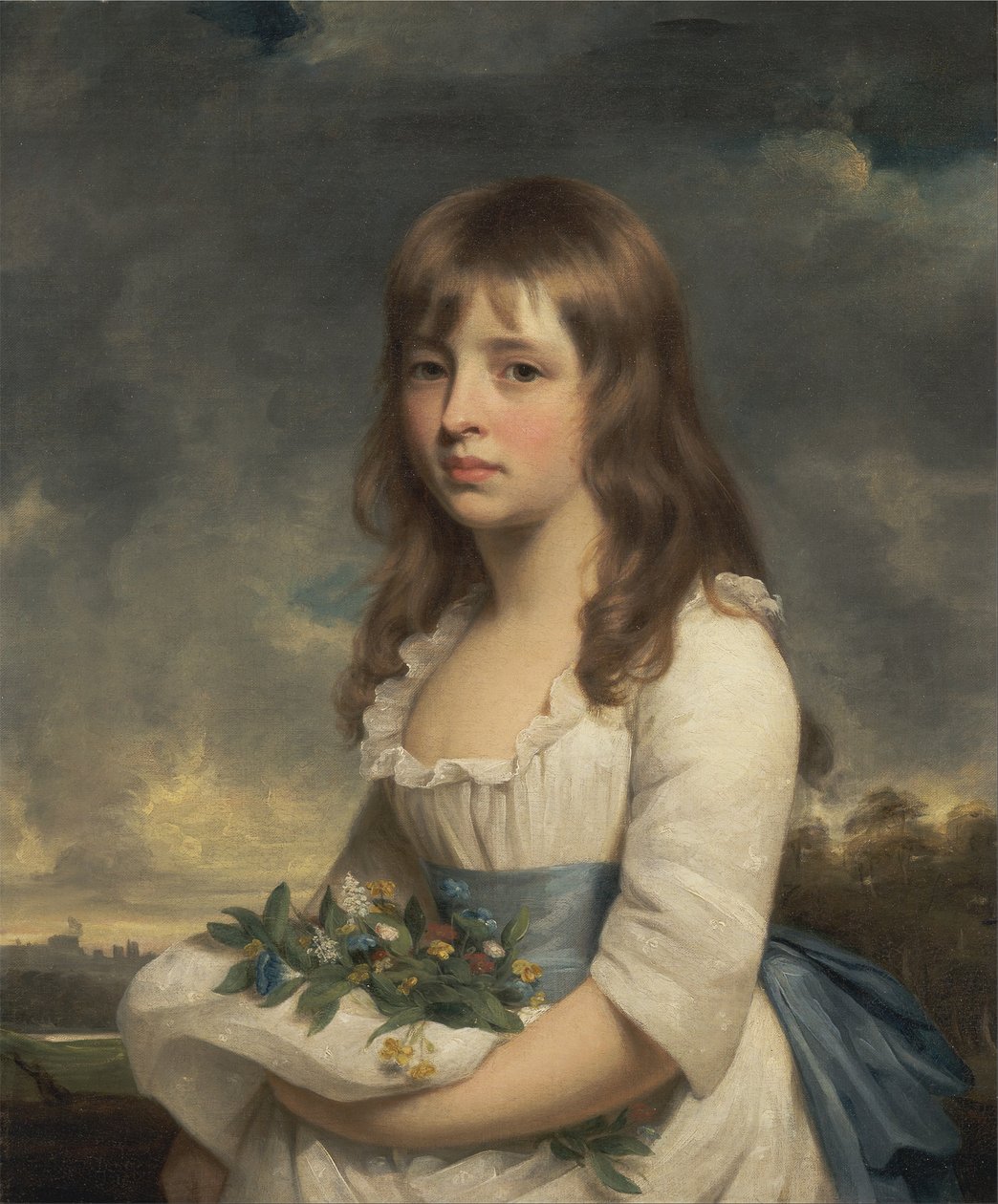 Portret dziewczyny autorstwa William Beechey
