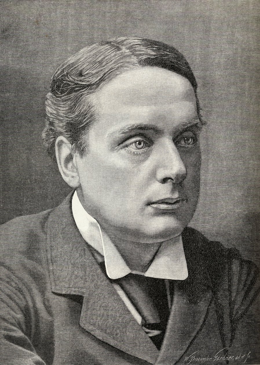 Hrabia Rosebery, z „The English Illustrated Magazine”, 1891-92 autorstwa William Biscombe Gardner