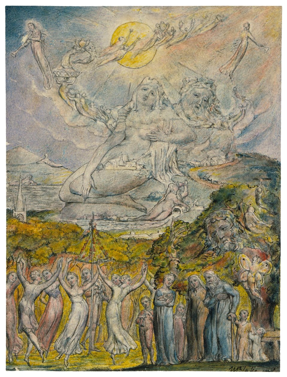 Słoneczne wakacje autorstwa William Blake