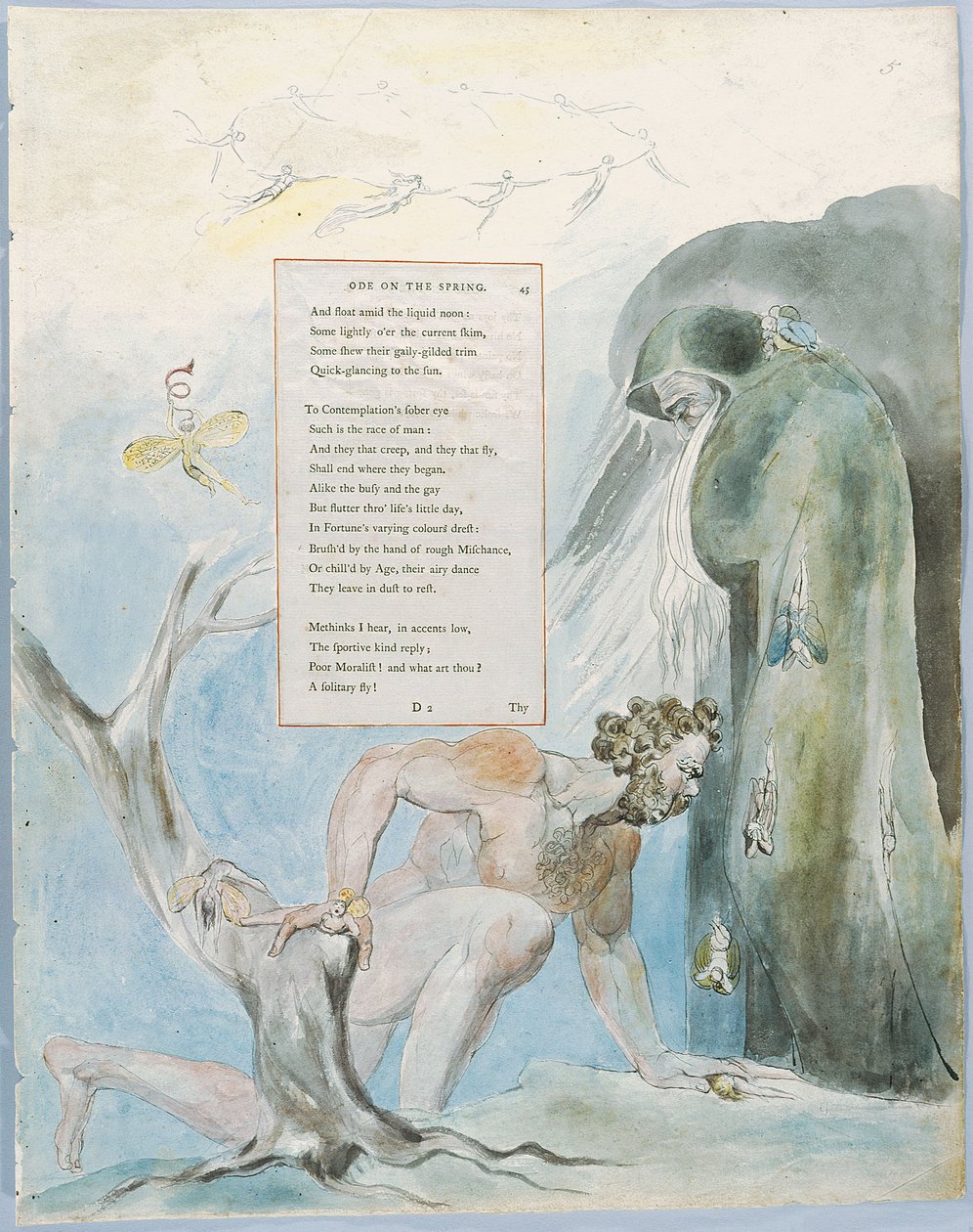 Wiersze szarości autorstwa William Blake