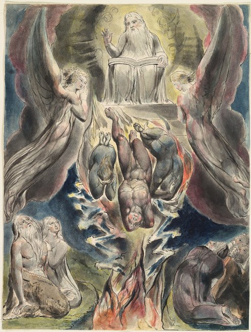 Praca Złe sny autorstwa William Blake