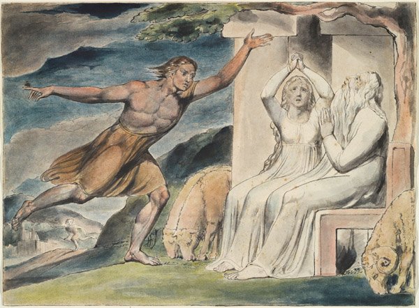 Praca Złe sny autorstwa William Blake
