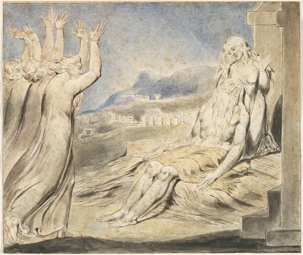 Praca Złe sny autorstwa William Blake