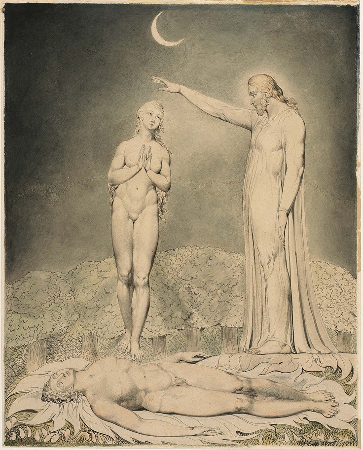 raj utracony autorstwa William Blake