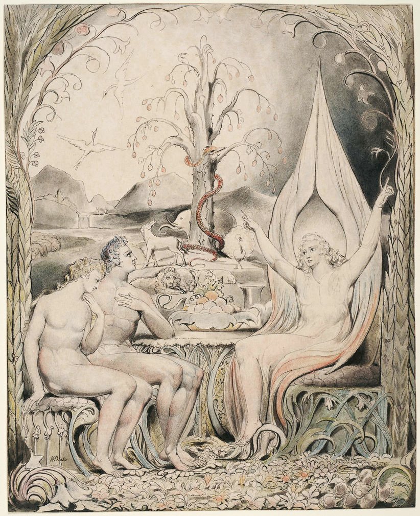 raj utracony autorstwa William Blake