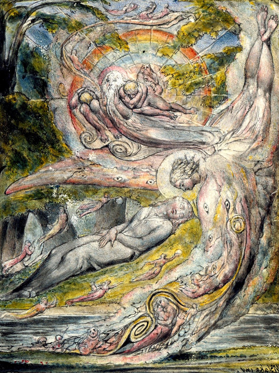 Penseroso i Allegro autorstwa William Blake