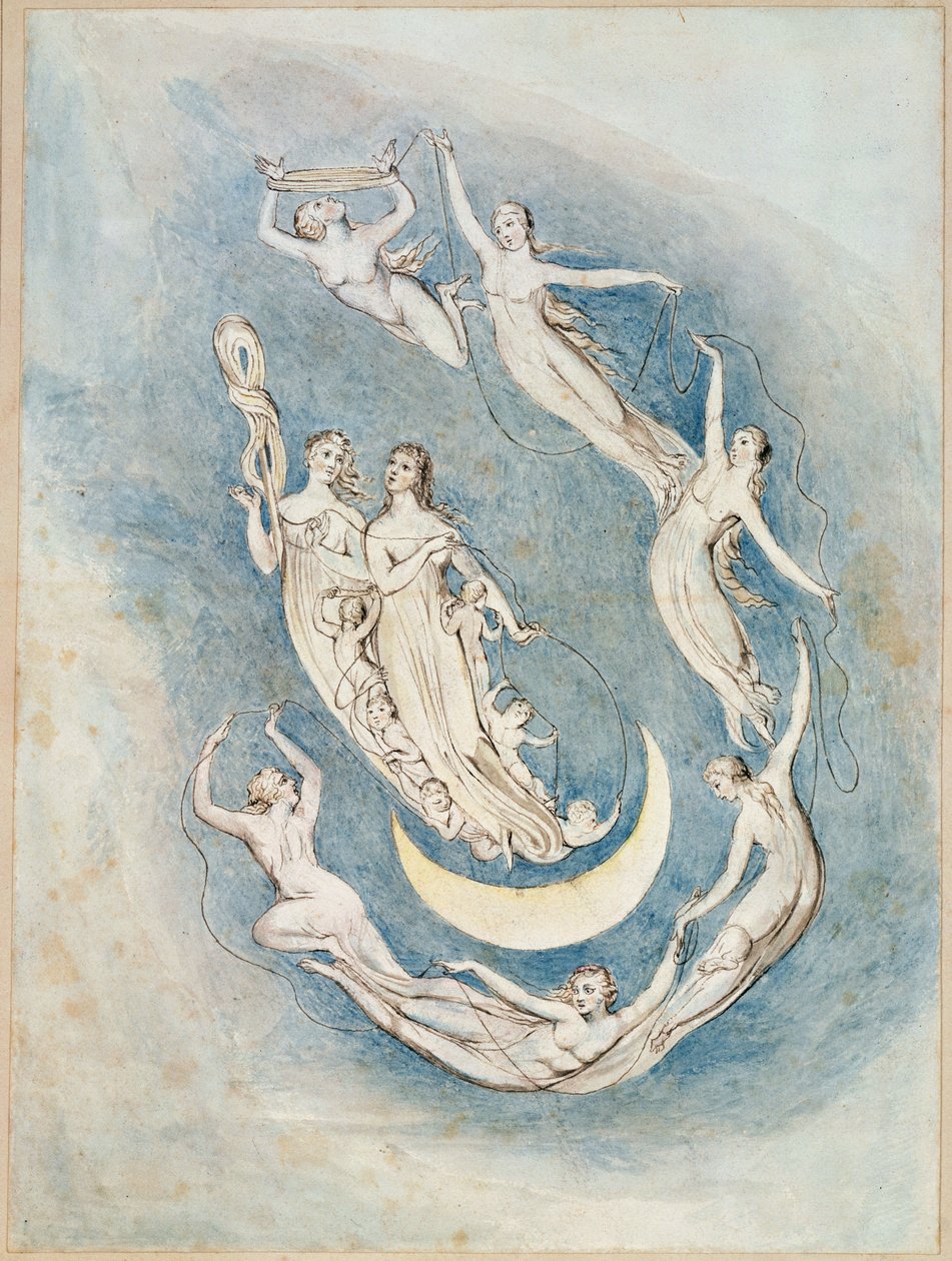 Grób autorstwa William Blake