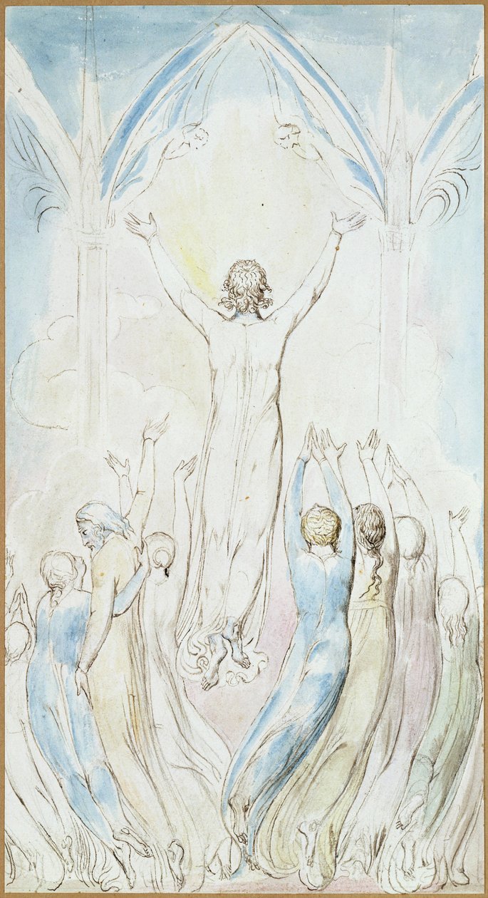 Grób autorstwa William Blake