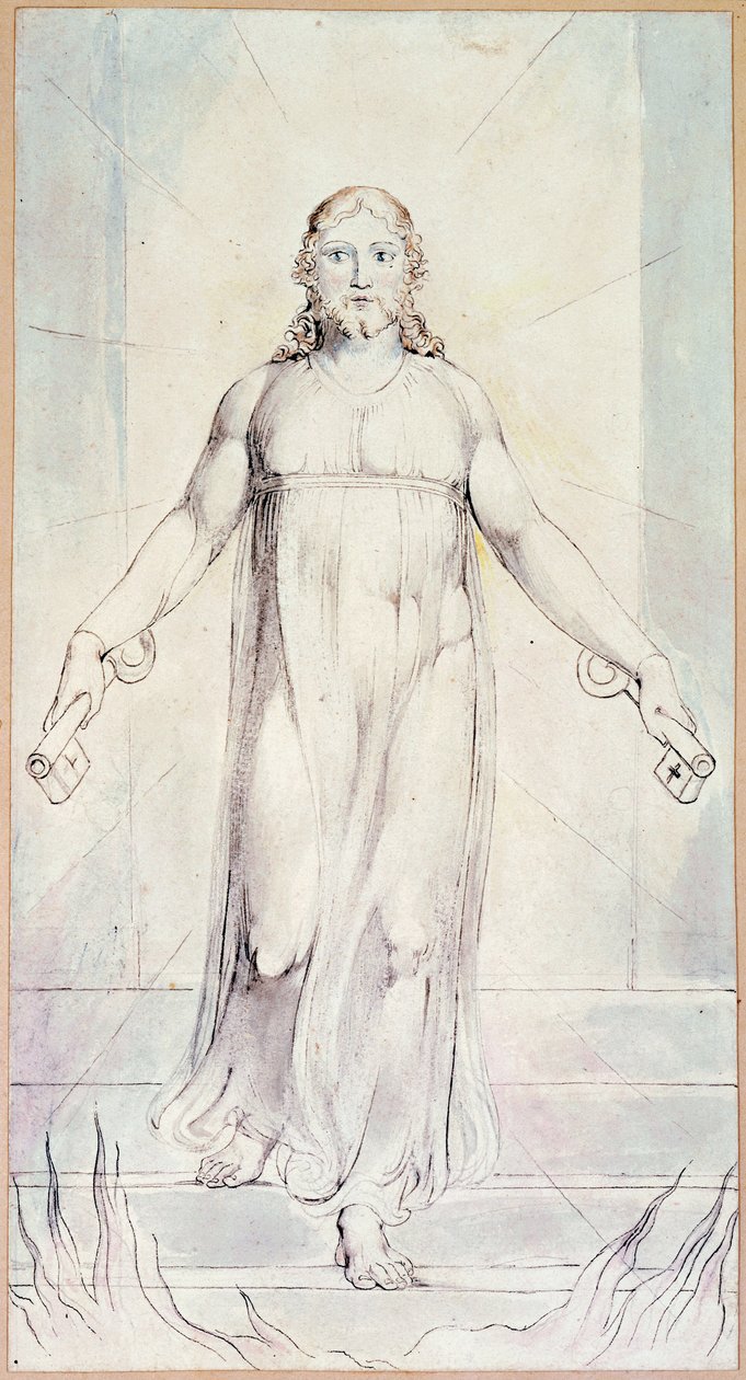 Grób autorstwa William Blake