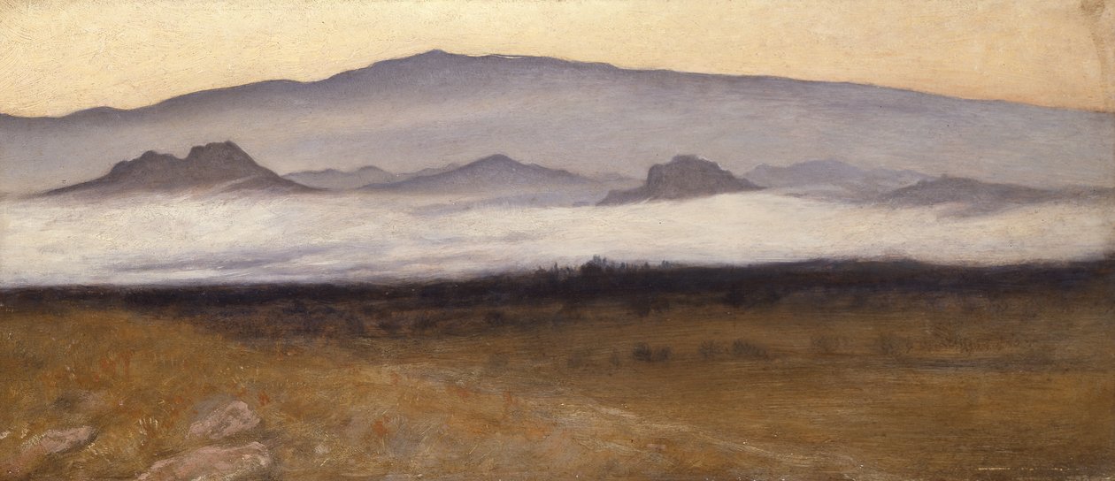Góry Carrara, ok. 1890 autorstwa William Blake Richmond