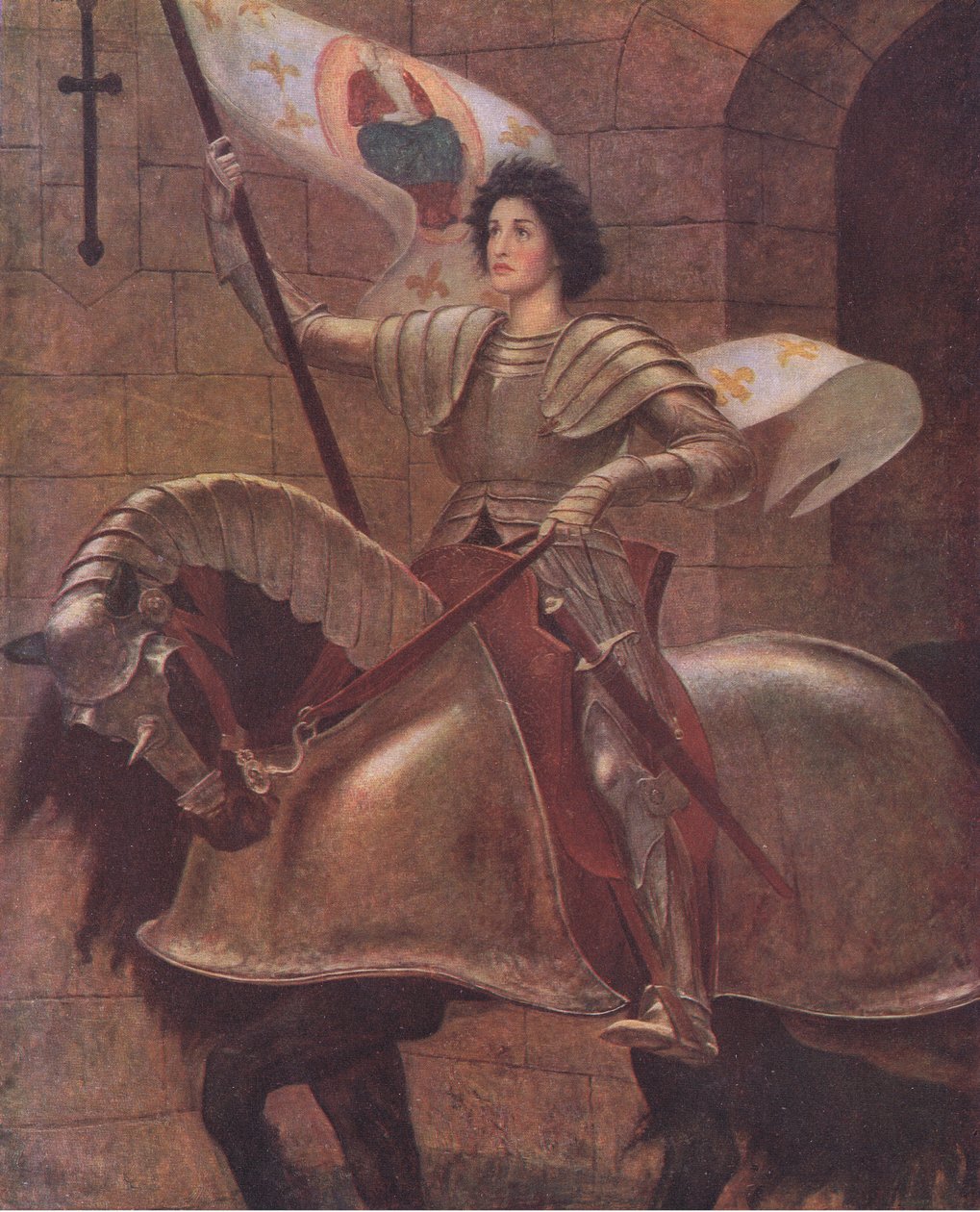 Жоан Дь Арк, Бибби жил бүр, 1916-17 поли autorstwa William Blake Richmond