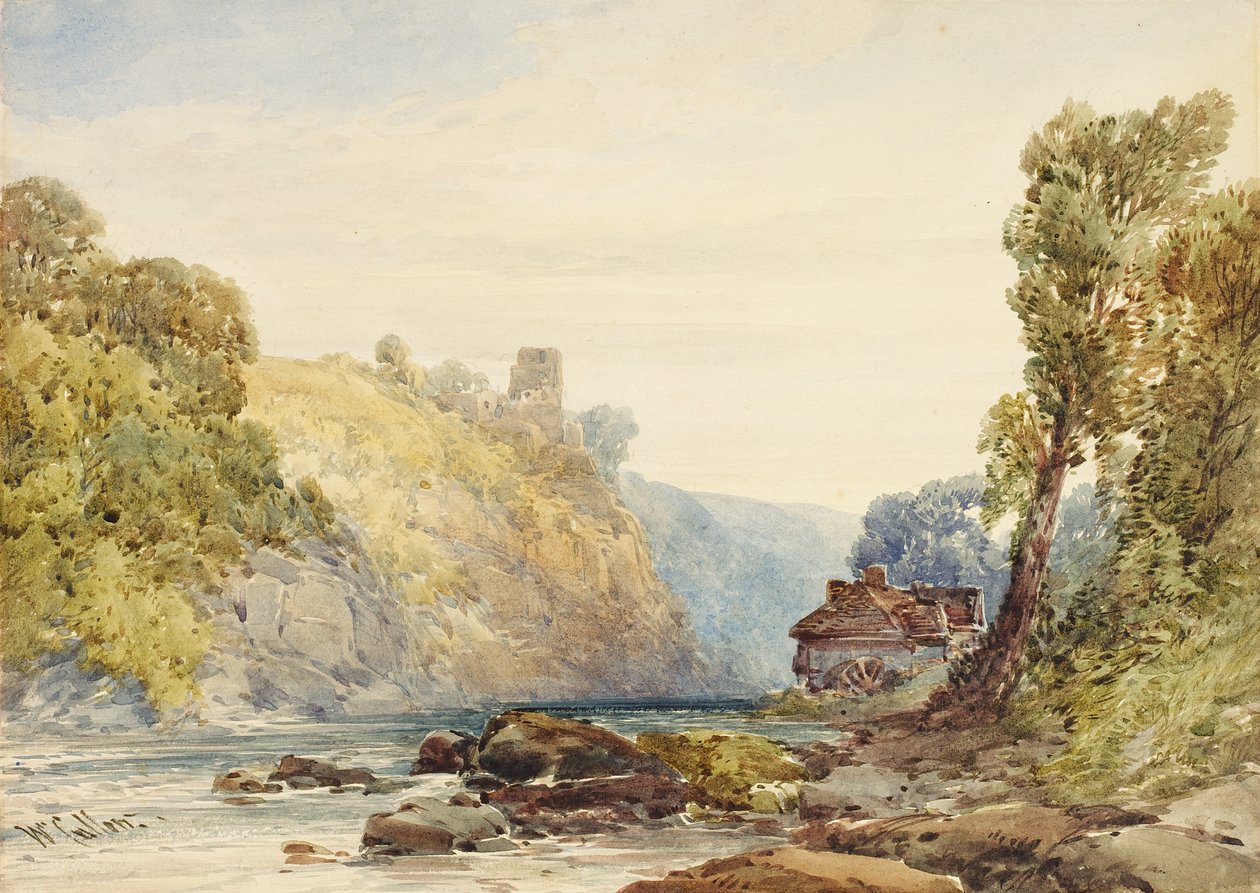 Studium krajobrazowe autorstwa William Callow