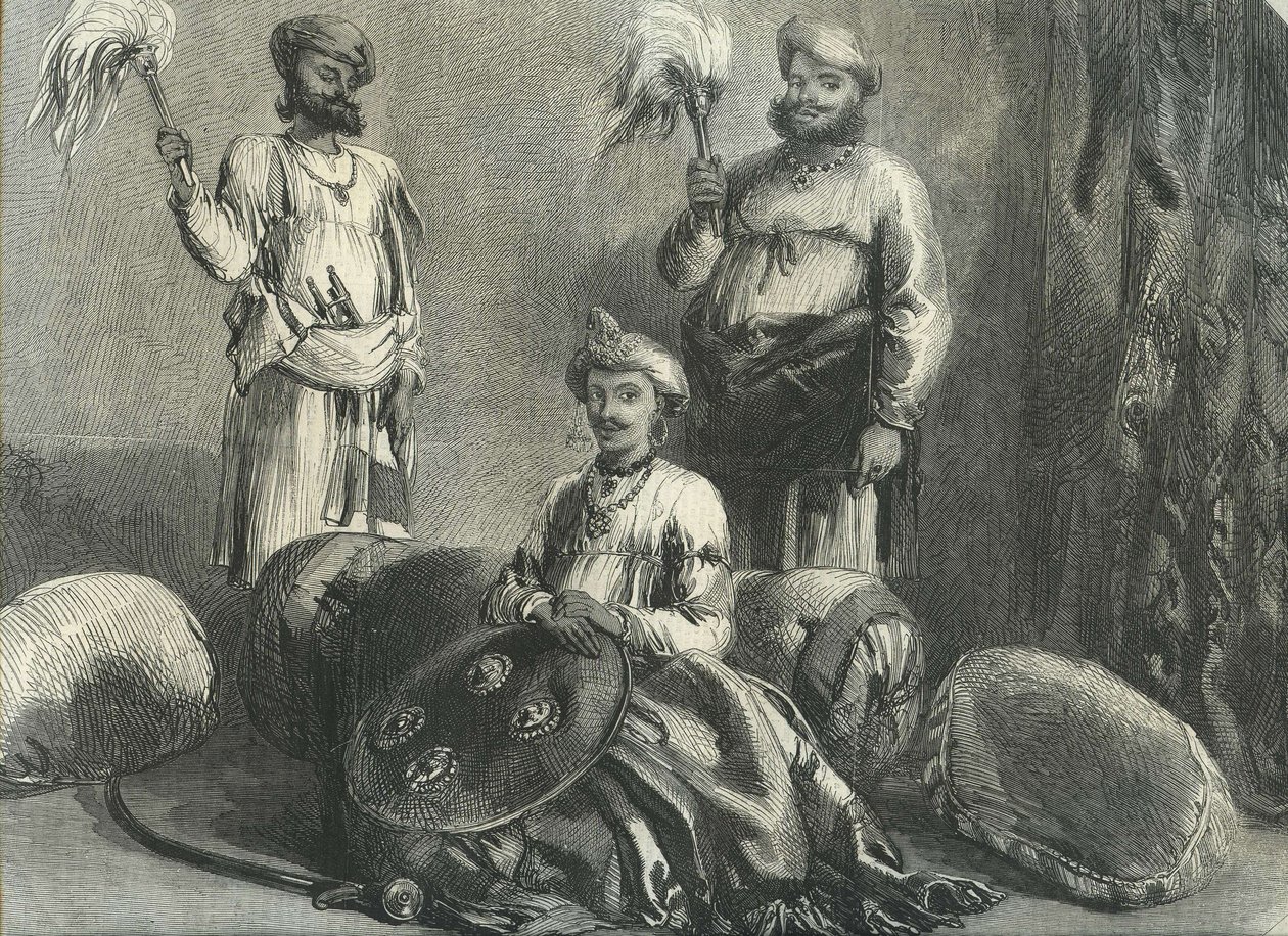 Tookajee Rao Holkar autorstwa William Carpenter