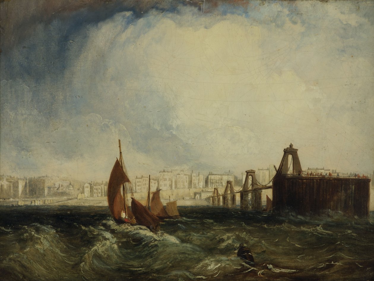 Brighton od morza autorstwa Clarkson Frederick Stanfield