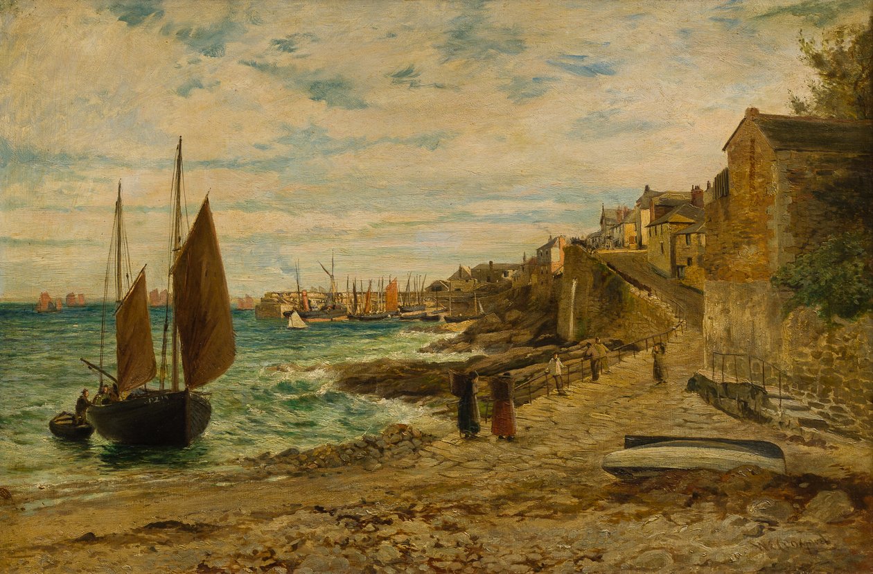 Newlyn poślizg autorstwa William Croxford