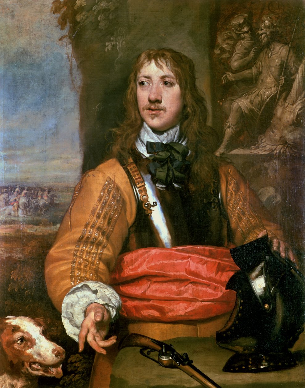 Portret Sir Charlesa Lucasa autorstwa William Dobson