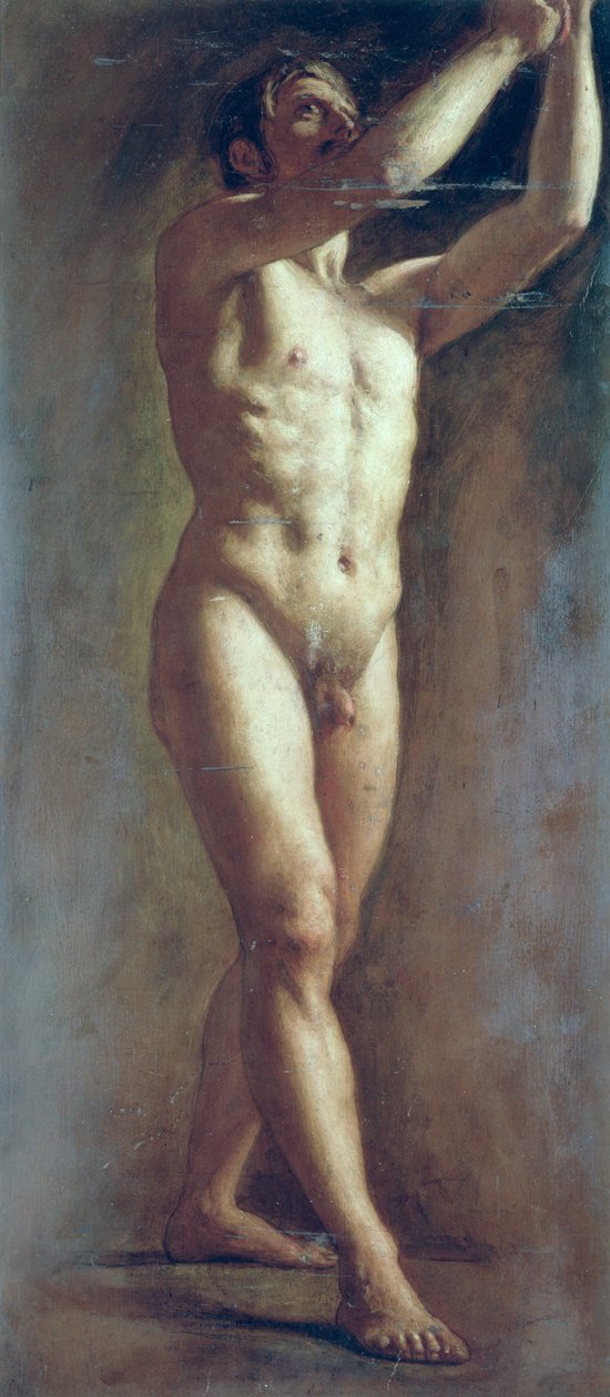 Studium życia postaci męskiej autorstwa William Edward Frost