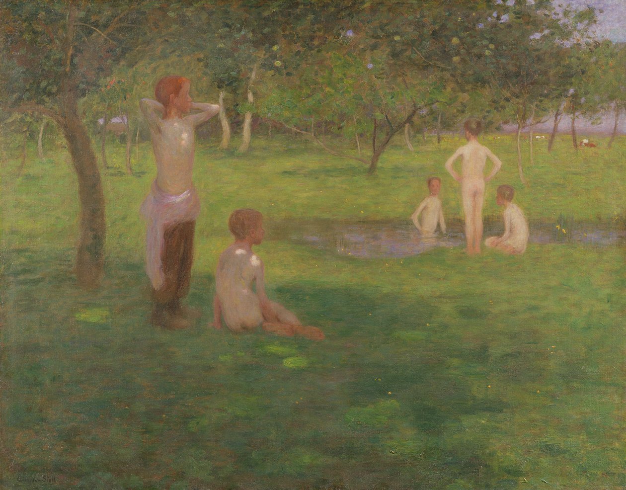 W letnie popołudnie, 1892 autorstwa William Edward Stott
