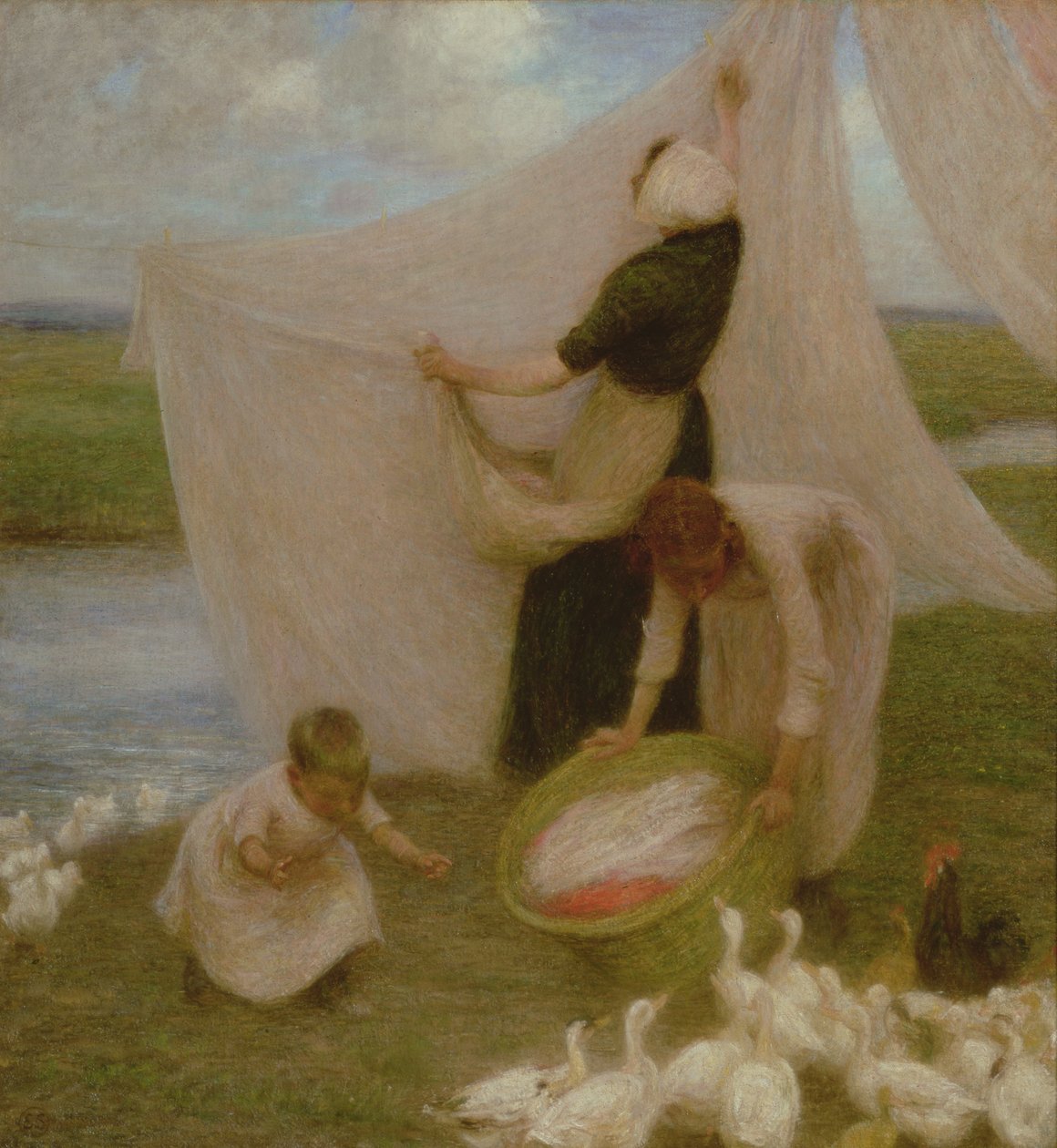 Dzień prania autorstwa William Edward Stott