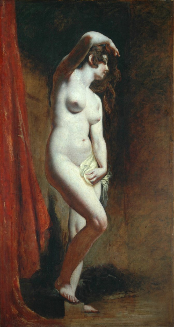 Kąpiący się, ok. 1825-30 autorstwa William Etty