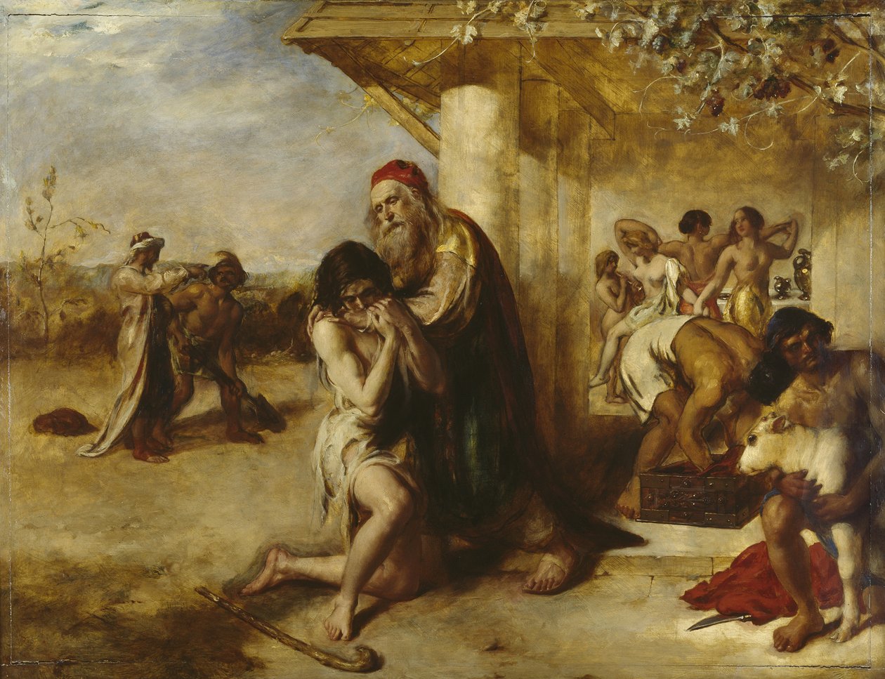 Powrót skruszonego marnotrawnego do swego Ojca autorstwa William Etty