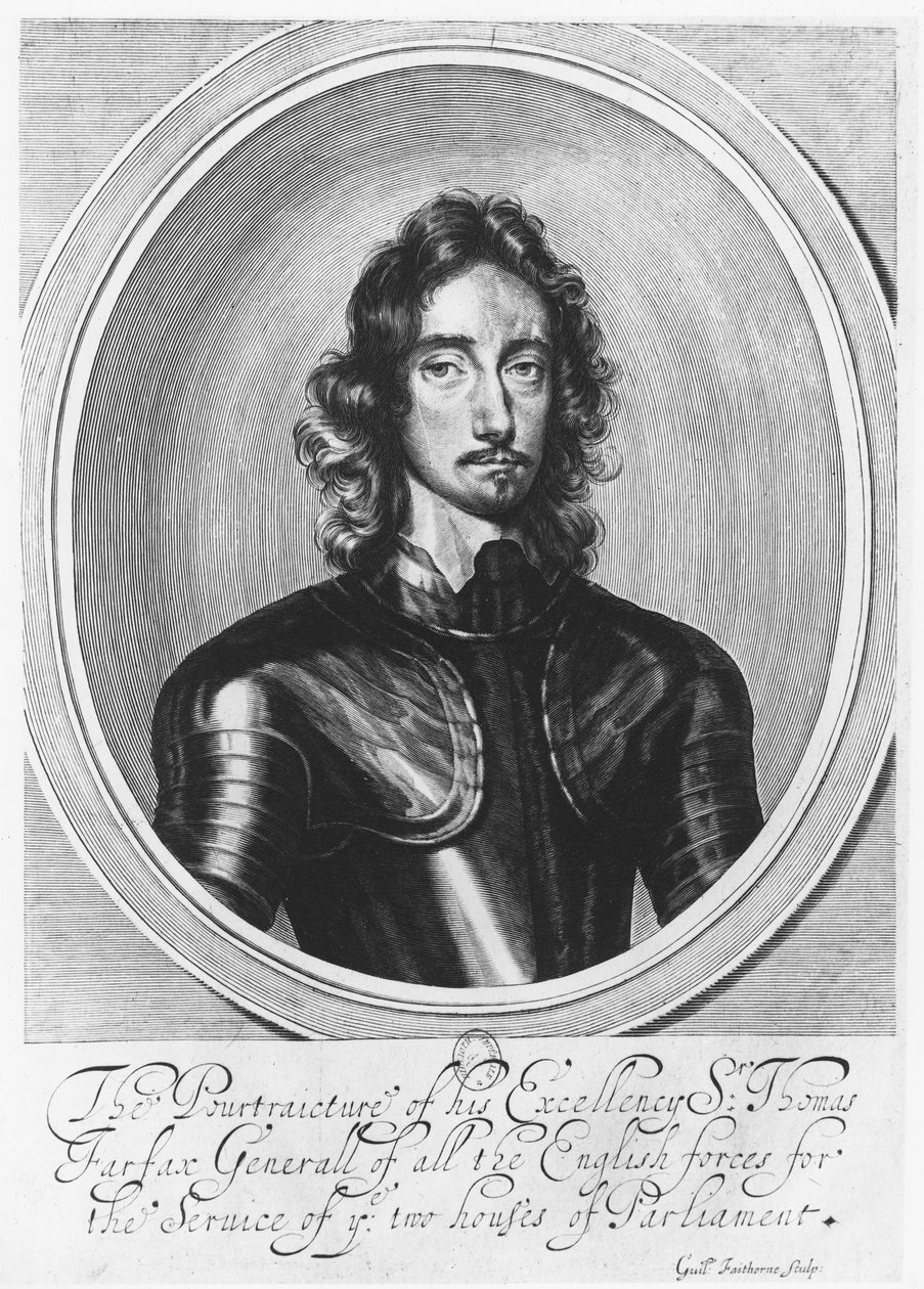 Lord Thomas Fairfax autorstwa William Faithorne